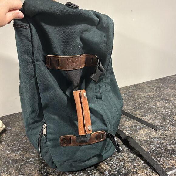 1990s MEI USA Hiking Backpack Large Duffel Travel Bag Internal Frame Mountain Eq - Picture 3 of 8